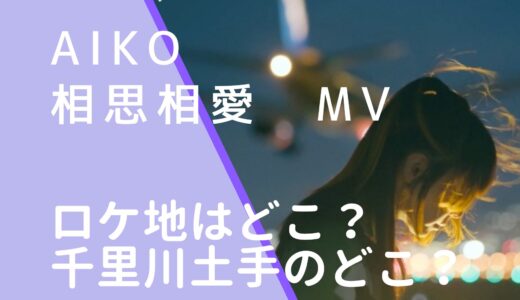 aiko｜相思相愛MVのロケ地はどこ？撮影場所が千里川土手のどこか調査！