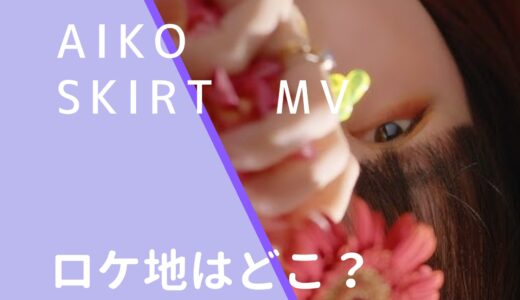 aiko｜skirtMVのロケ地はどこ？撮影場所を調査！