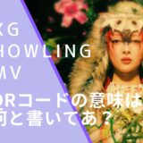 XGのHOWLINGのMVのQRコード画像